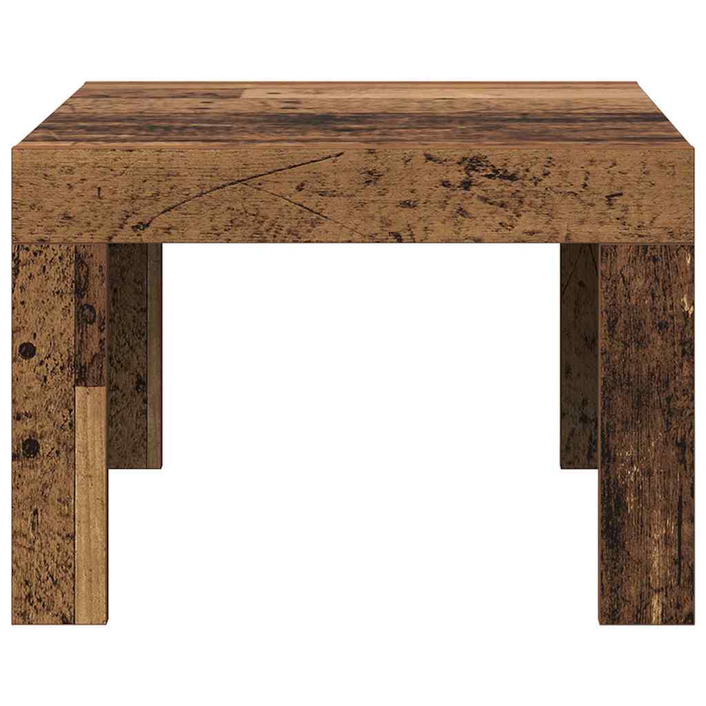 Kaffebord Gammelt tre 50 x 50 x 35 cm Konstruert tre