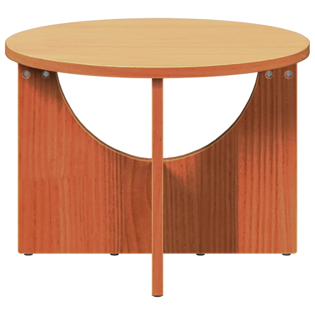Kaffebord Brun 50 x 50 x 35 cm Massiv furu tre