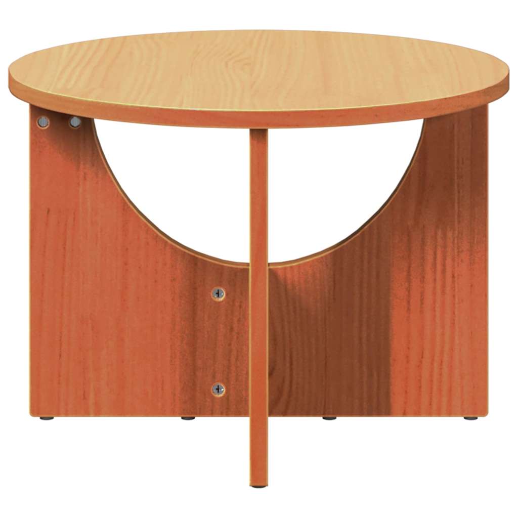 Kaffebord Brun 50 x 50 x 35 cm Massiv furu tre