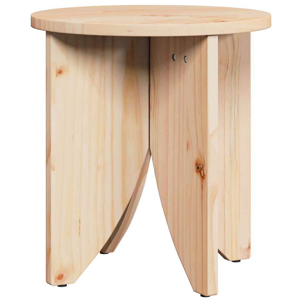 Kaffebord 2 pcs Naturlig 41,5 x 41,5 x 44 cm Heltre furu