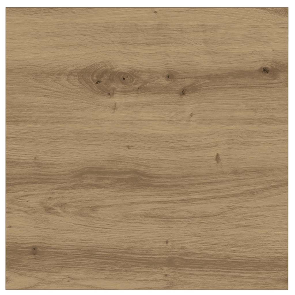 Bokhylleplater, 4 stk, Artisan Eik, 40x40x1,5 cm, Konstruert Tre