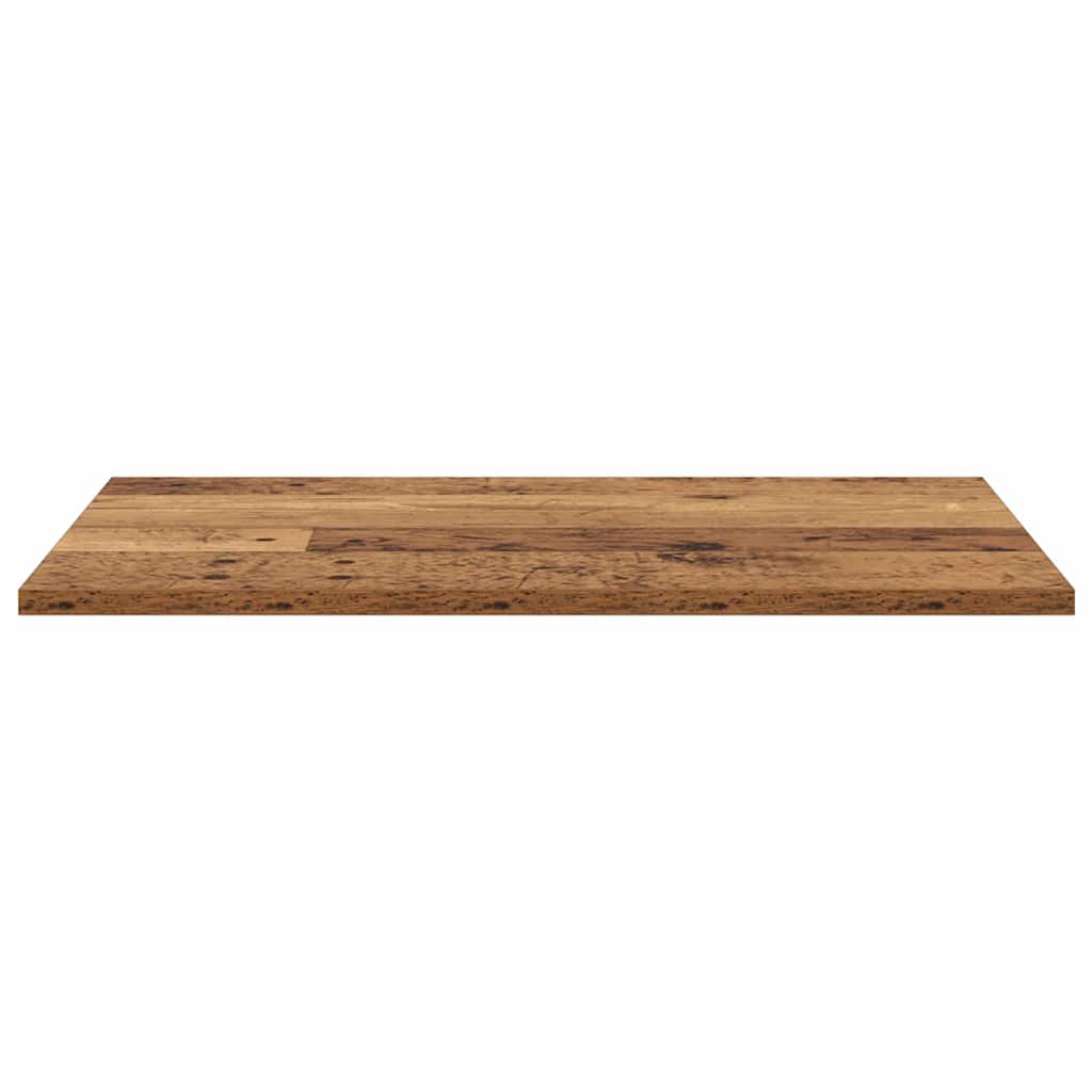 Bokhylle Bord med hylle med lagring 4 pcs Brun 100 x 40 x 1.5cm Sponplate
