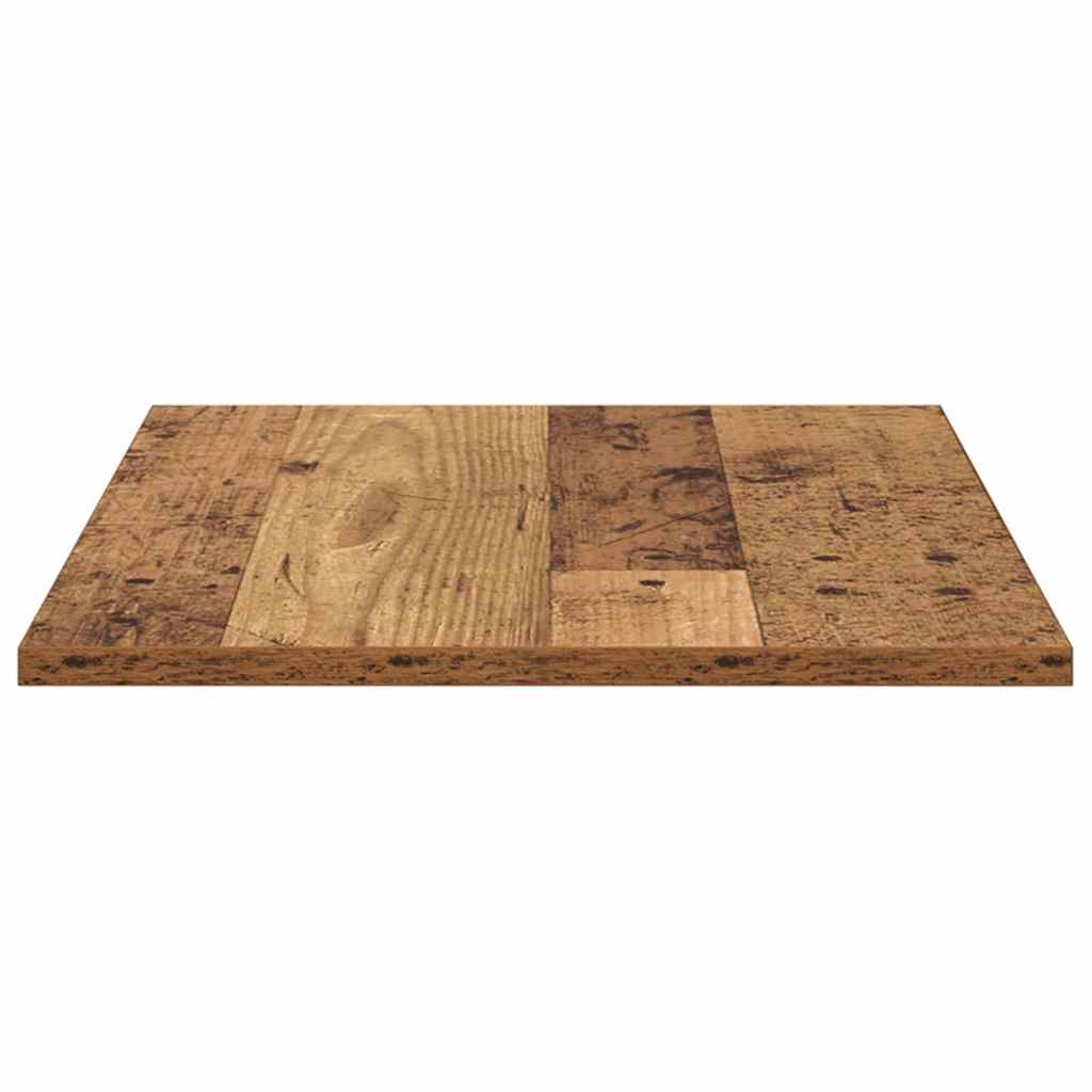 Bokhylle Bord med hylle med lagring 4 pcs Brun 100 x 40 x 1.5cm Sponplate