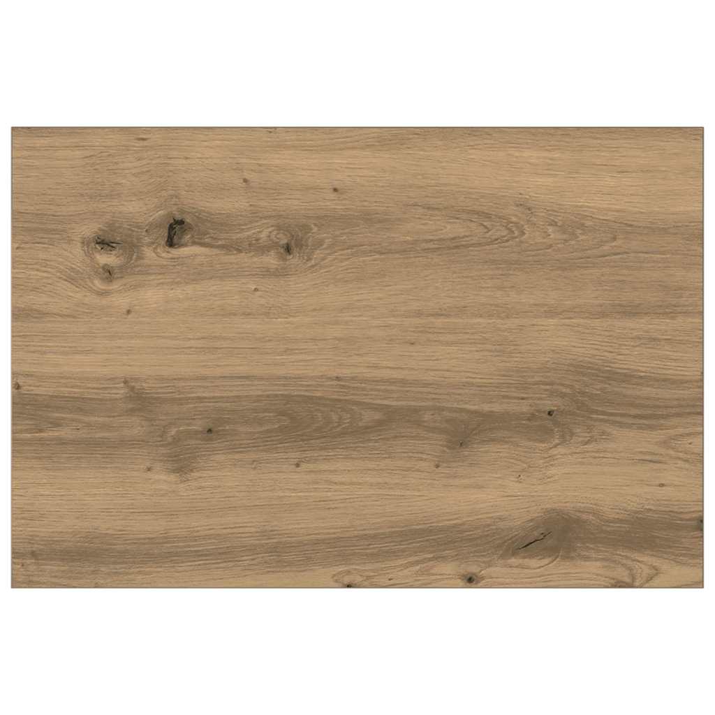 Bokhylle Bord med hylle med lagring 4 pcs Brun 100 x 40 x 1.5cm Sponplate