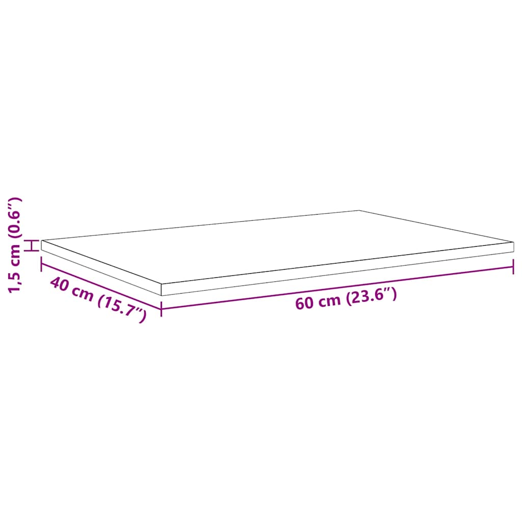Bokhylle Bord med hylle 4 pcs Svart 100 x 40 x 1.5cm Sponplate