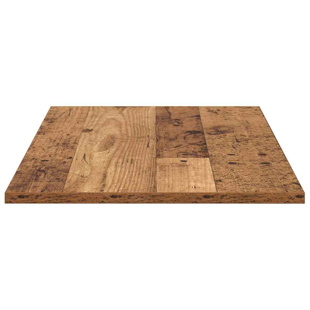 Bokhylle Bord med hylle med lagring 4 pcs Brun 100 x 40 x 1.5cm Sponplate