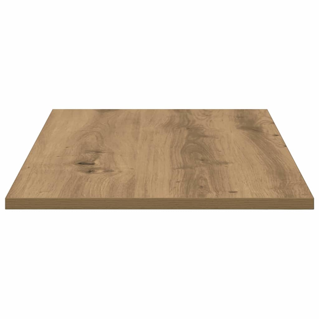Bokhylle Bord med hylle med lagring 4 pcs Brun 100 x 40 x 1.5cm Sponplate