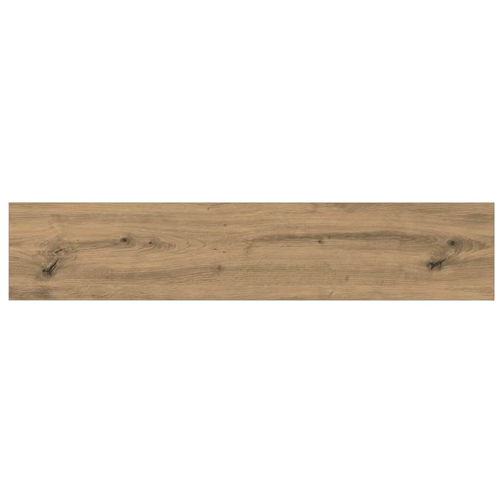 Bokhylle Bord med hylle med lagring 4 pcs Brun 100 x 40 x 1.5cm Sponplate