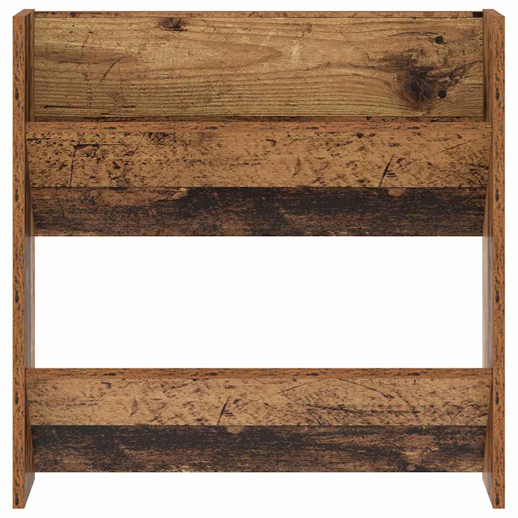 Veggsko skap Gammelt tre 60 x 18 x 60 cm Konstruert tre