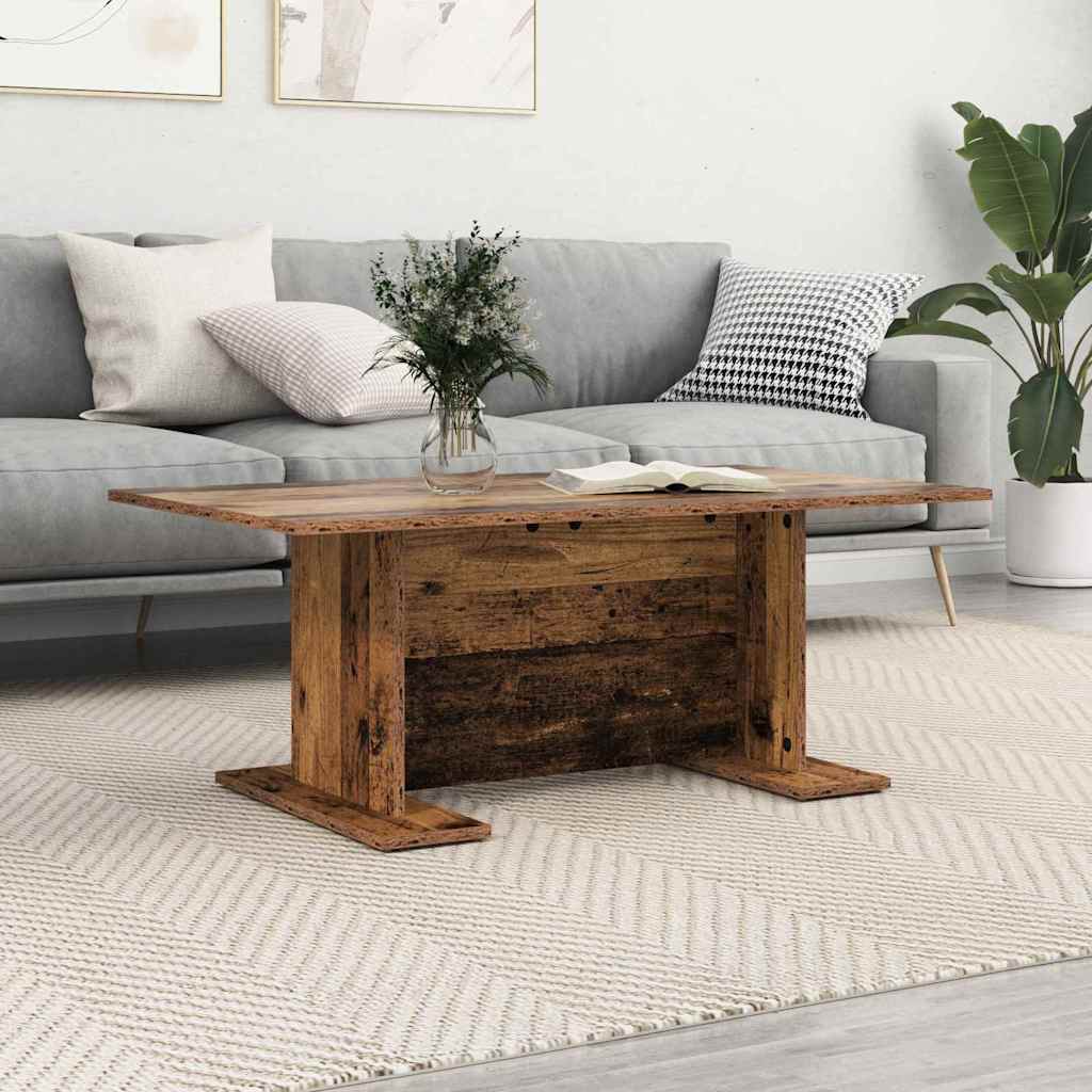 Kaffebord Annet Gammelt tre 103,5 x 60 x 40 cm Konstruert tre