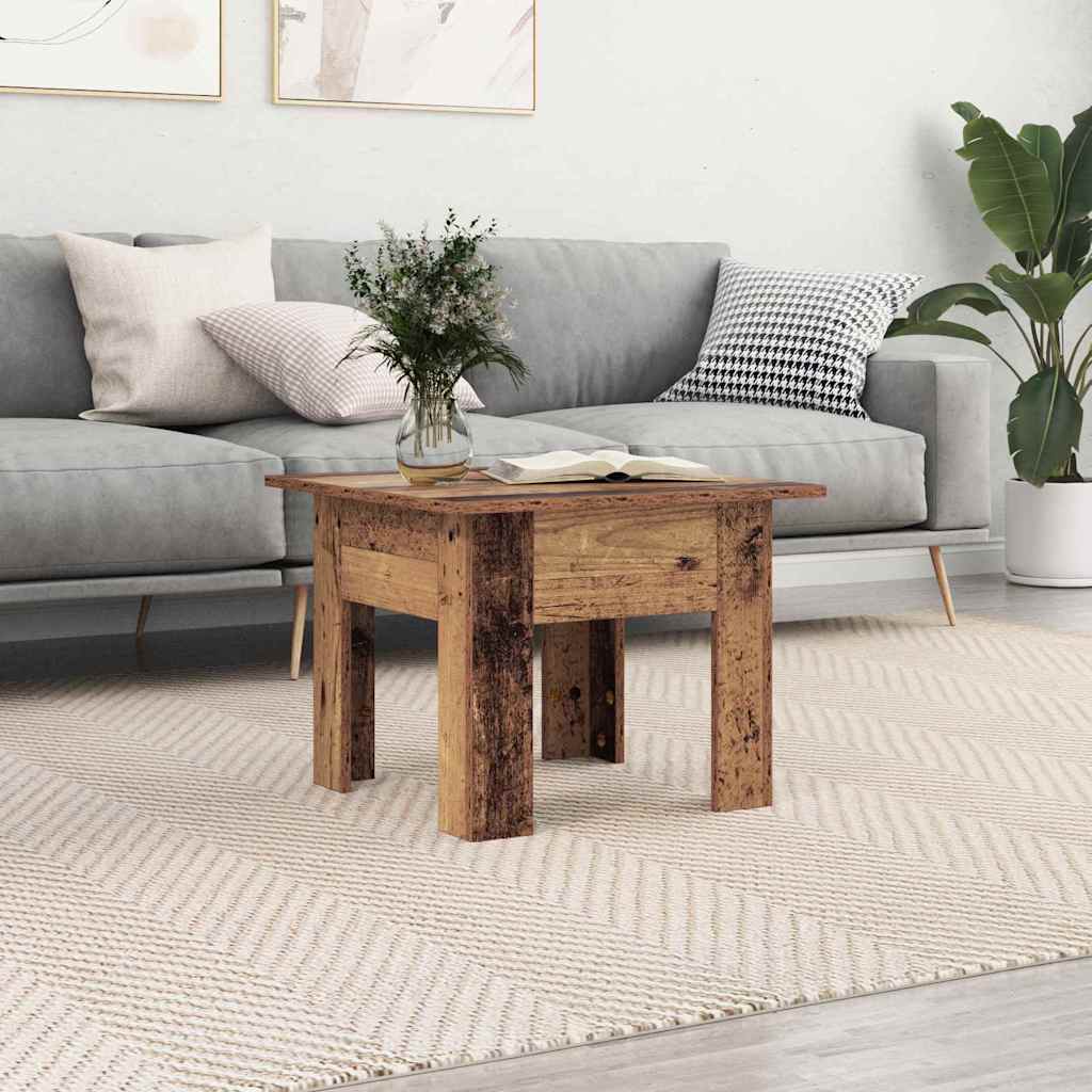 Kaffebord Gammelt tre 55 x 55 x 42 cm Konstruert tre