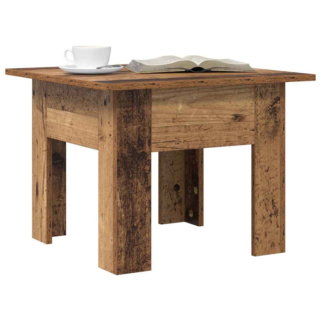Kaffebord Gammelt tre 55 x 55 x 42 cm Konstruert tre