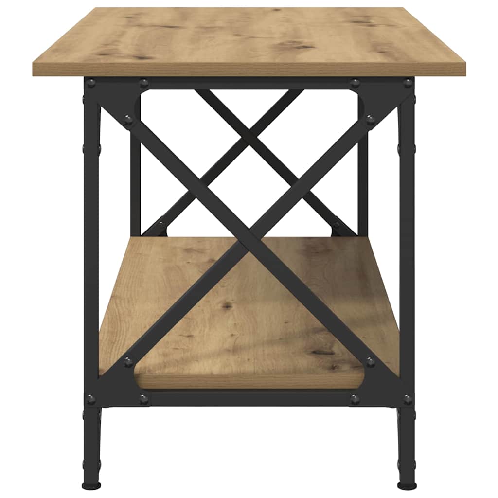 Kaffebord artisan eik 80 x 45 x 45.5 cm Konstruert tre