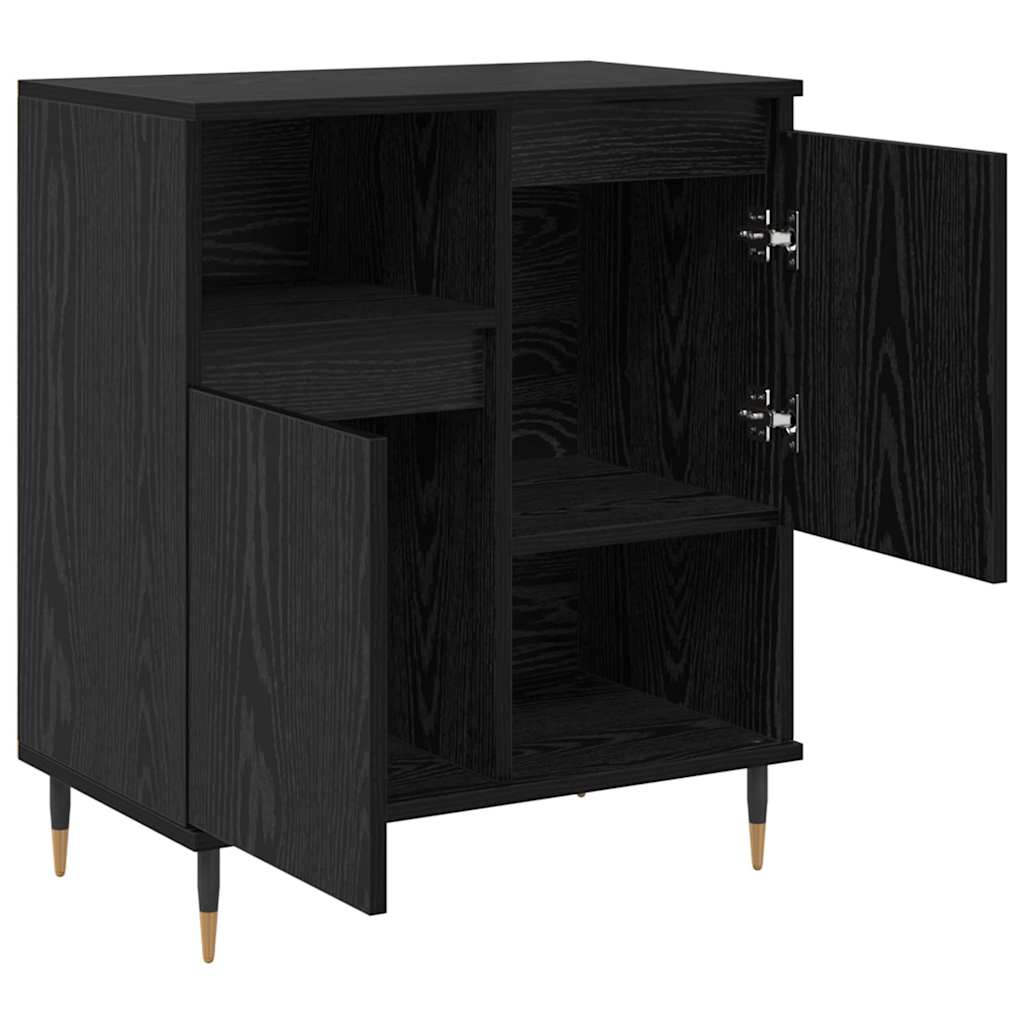 Serviesskap Svart eik 60 x 35 x 70 cm Konstruert tre