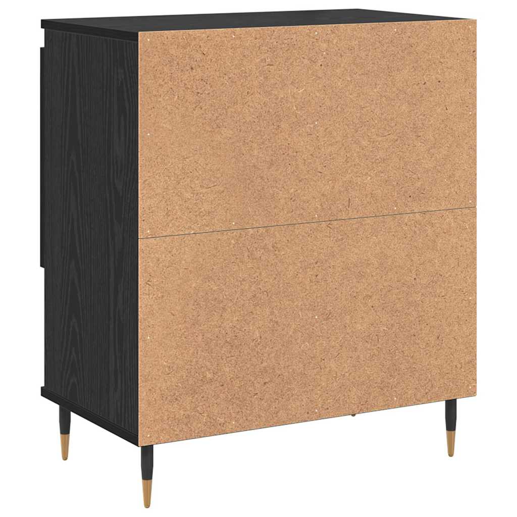Serviesskap Svart eik 60 x 35 x 70 cm Konstruert tre