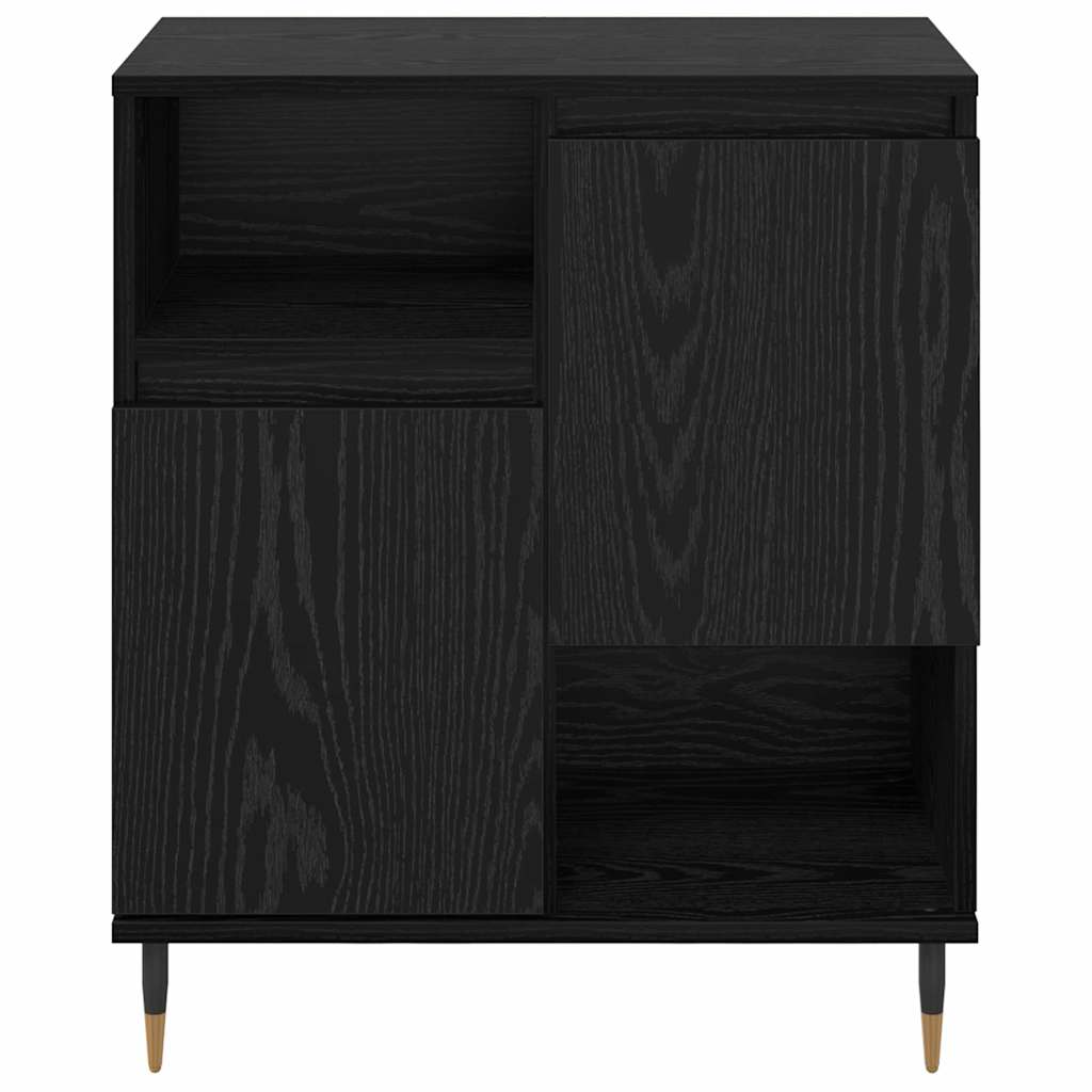 Serviesskap Svart eik 60 x 35 x 70 cm Konstruert tre