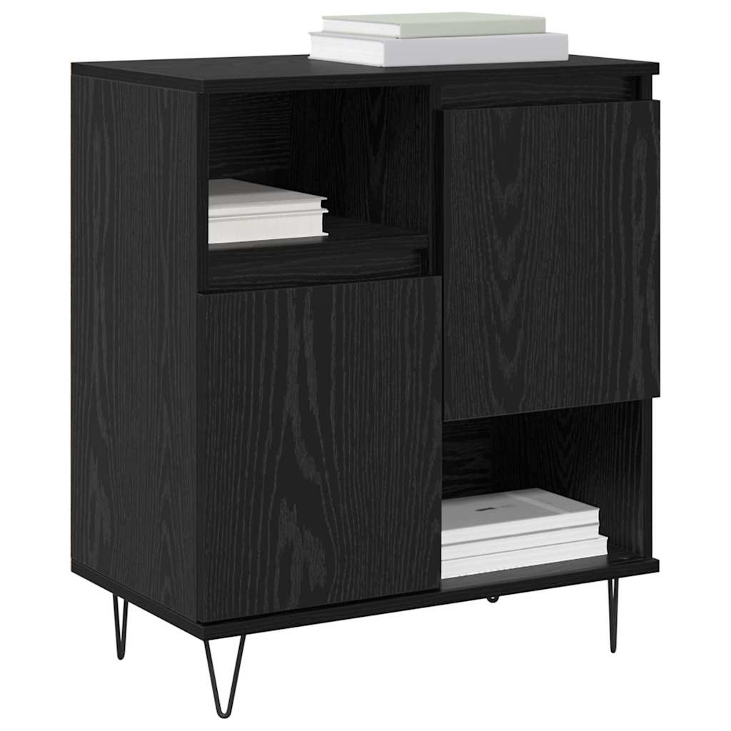 Serviesskap Svart eik 60 x 35 x 70 cm Konstruert tre