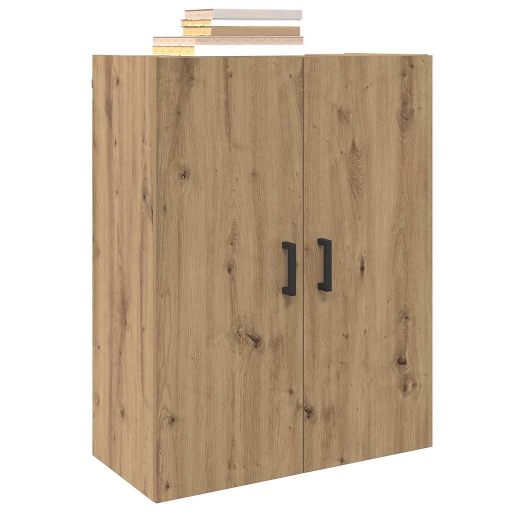 Veggskap Veggmontert Brun 69.5 x 34 x 90 cm Konstruert tre