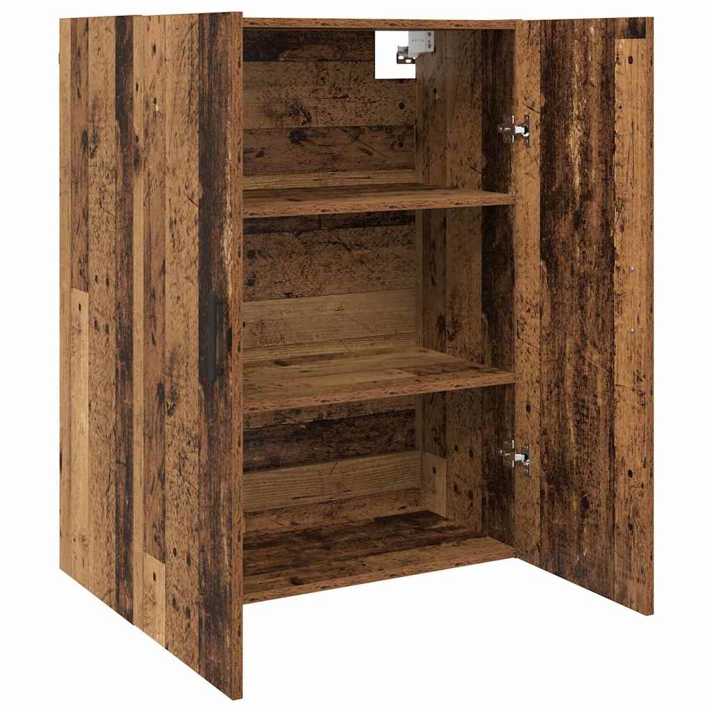 Veggskap Gammelt tre 69.5 x 34 x 90 cm Konstruert tre