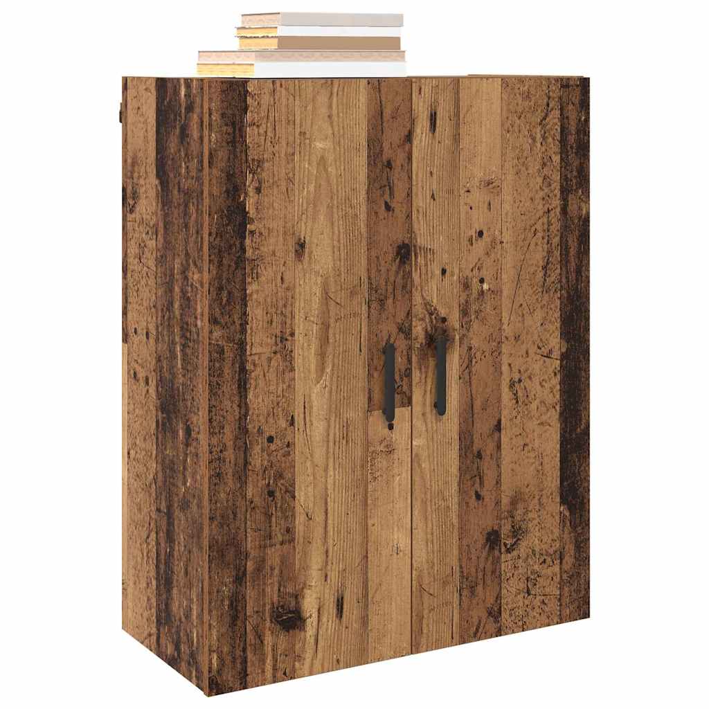 Veggskap Gammelt tre 69.5 x 34 x 90 cm Konstruert tre
