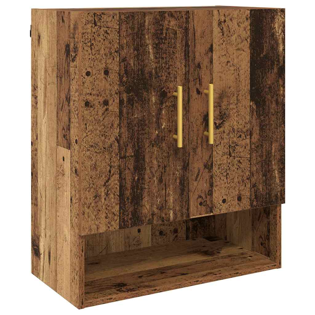 Veggskap Veggmontert Gammelt tre 60 x 31 x 70 cm Konstruert tre
