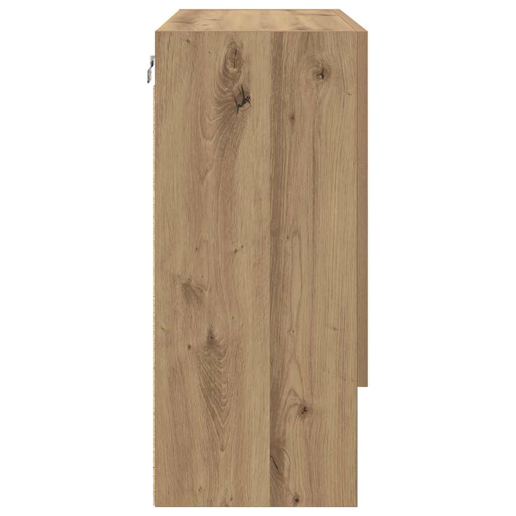 Veggskap Veggmontert artisan eik 60 x 31 x 70 cm Konstruert tre