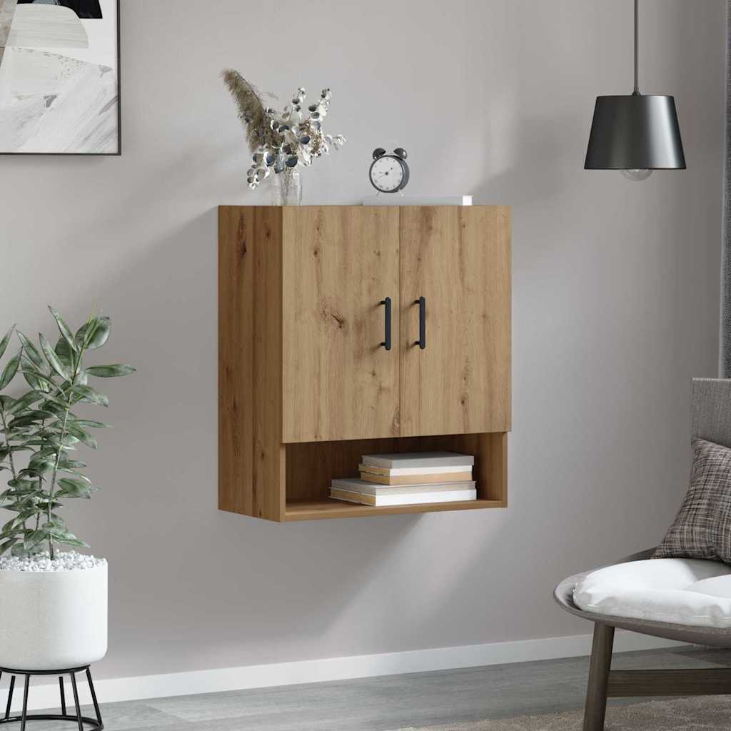 Veggskap Veggmontert artisan eik 60 x 31 x 70 cm Konstruert tre