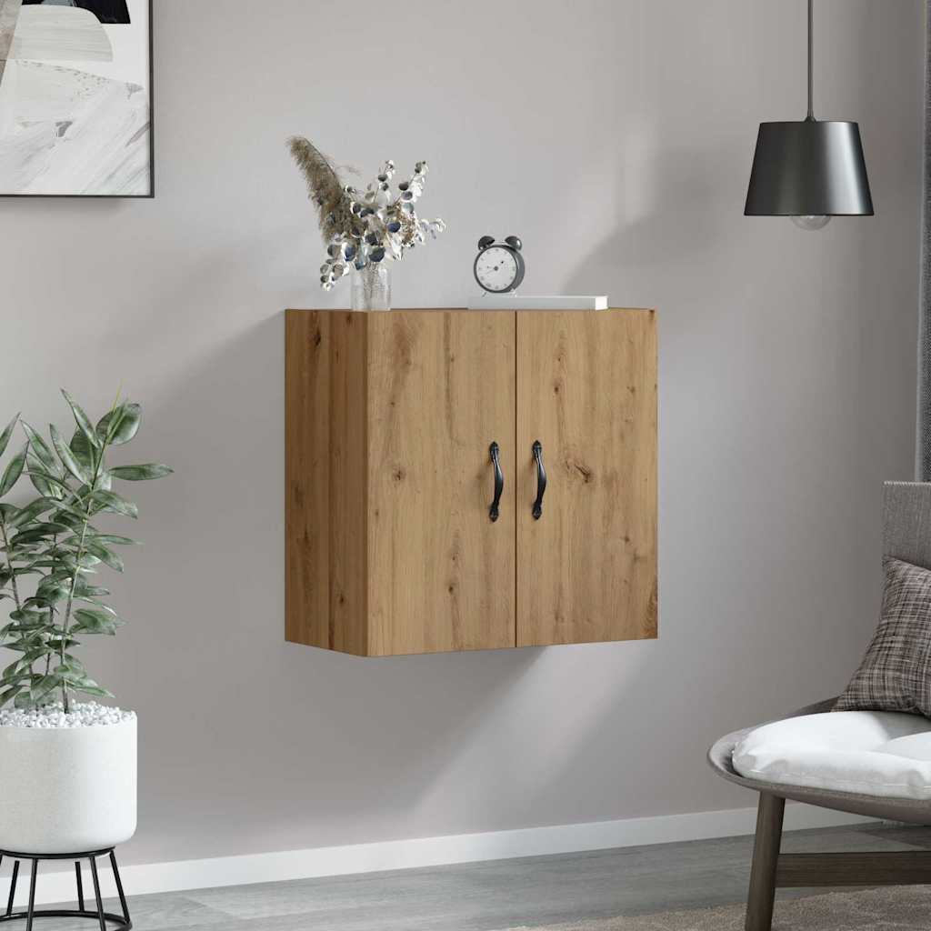 Veggskap Veggmontert artisan eik Konstruert tre