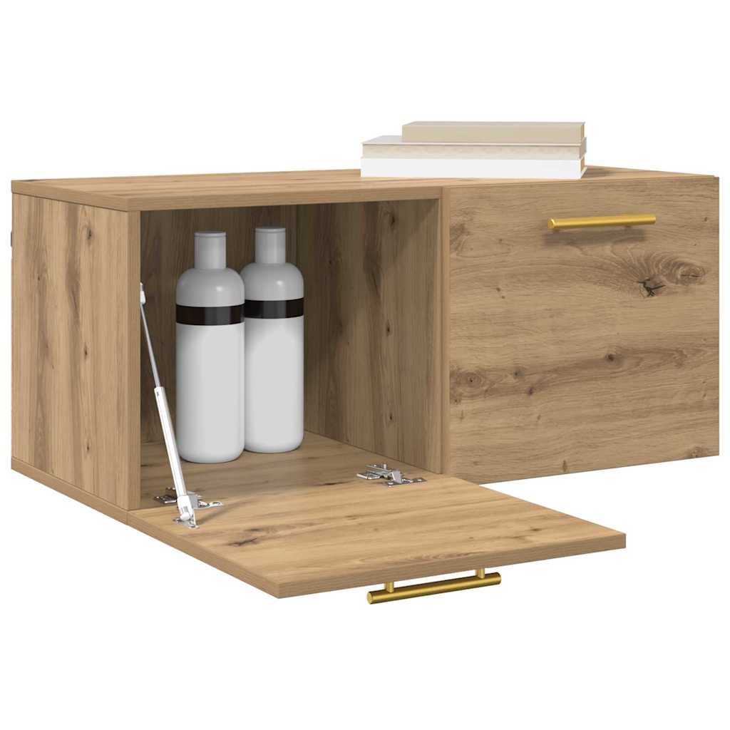 Veggskap Håndverks eik 80 x 36.5 x 35 cm Konstruert tre