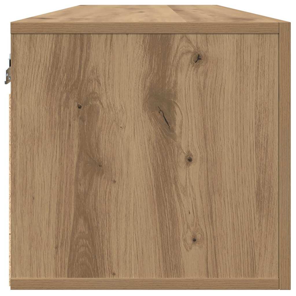 Veggskap Håndverks eik 80 x 36.5 x 35 cm Konstruert tre