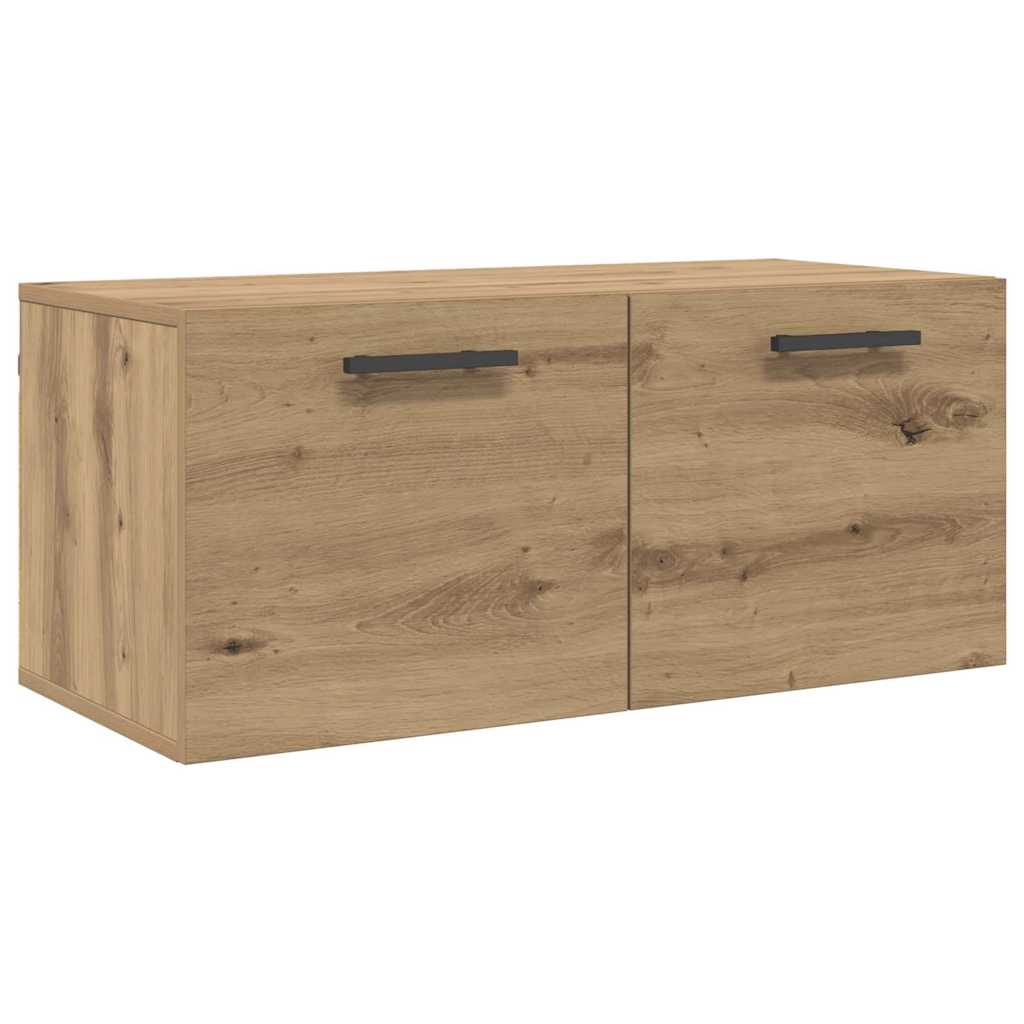 Veggskap artisan eik 80 x 36.5 x 35 cm Konstruert tre