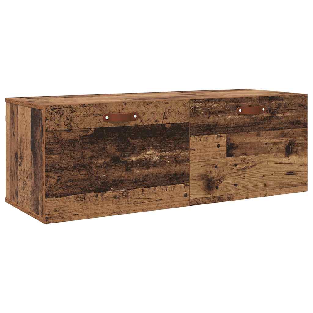 Veggskap Gammelt tre 100 x 36.5 x 35 cm Konstruert tre