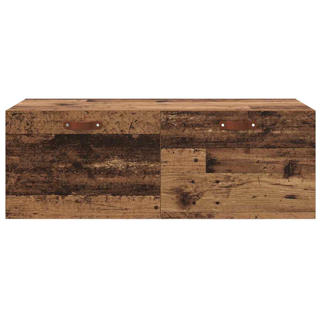 Veggskap Gammelt tre 100 x 36.5 x 35 cm Konstruert tre