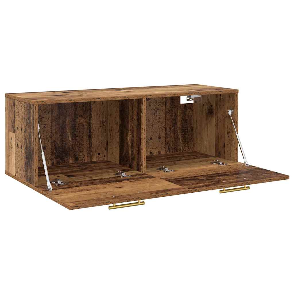 Veggskap Gammelt tre 100 x 36.5 x 35 cm Konstruert tre