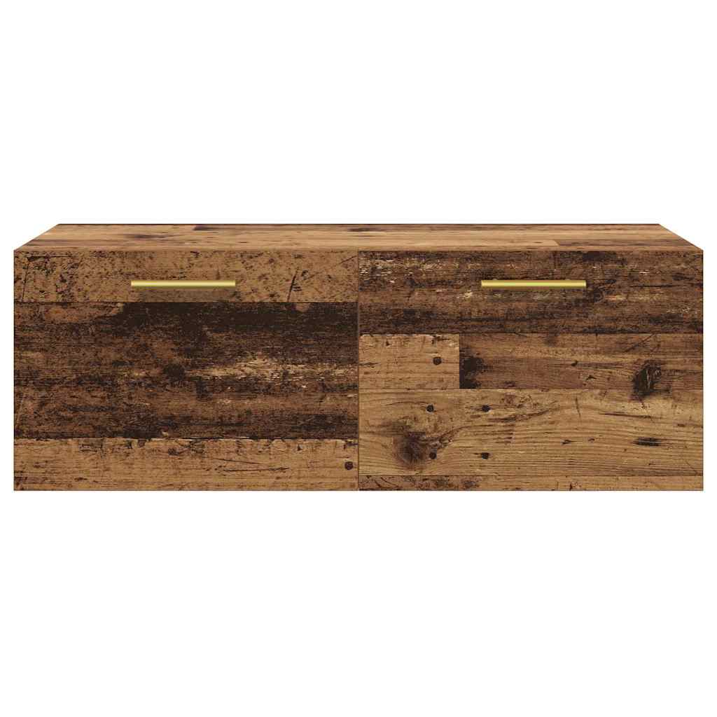Veggskap Gammelt tre 100 x 36.5 x 35 cm Konstruert tre
