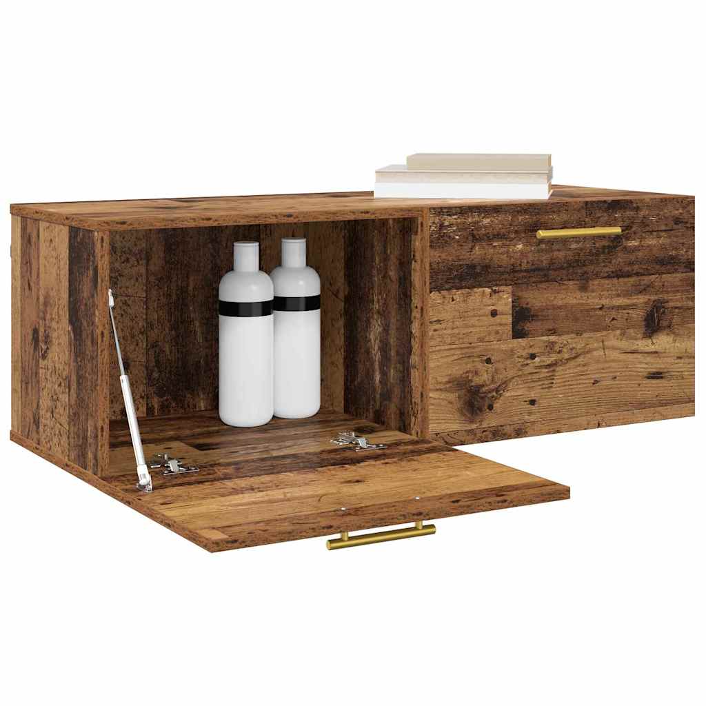 Veggskap Gammelt tre 100 x 36.5 x 35 cm Konstruert tre