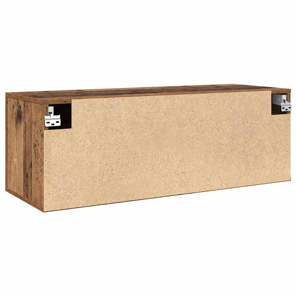 Veggskap Gammelt tre 100 x 36.5 x 35 cm Konstruert tre