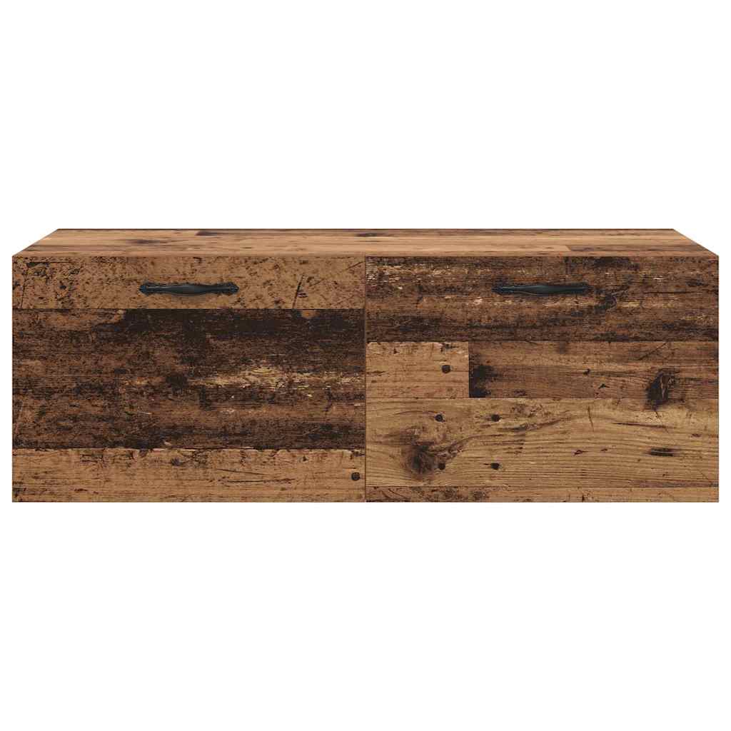 Veggskap Gammelt tre 100 x 36.5 x 35 cm Konstruert tre