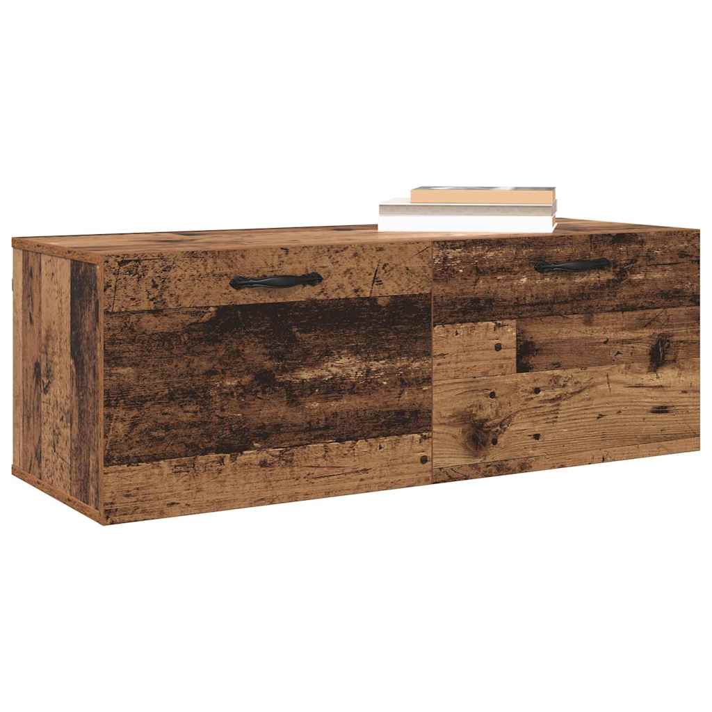 Veggskap Gammelt tre 100 x 36.5 x 35 cm Konstruert tre
