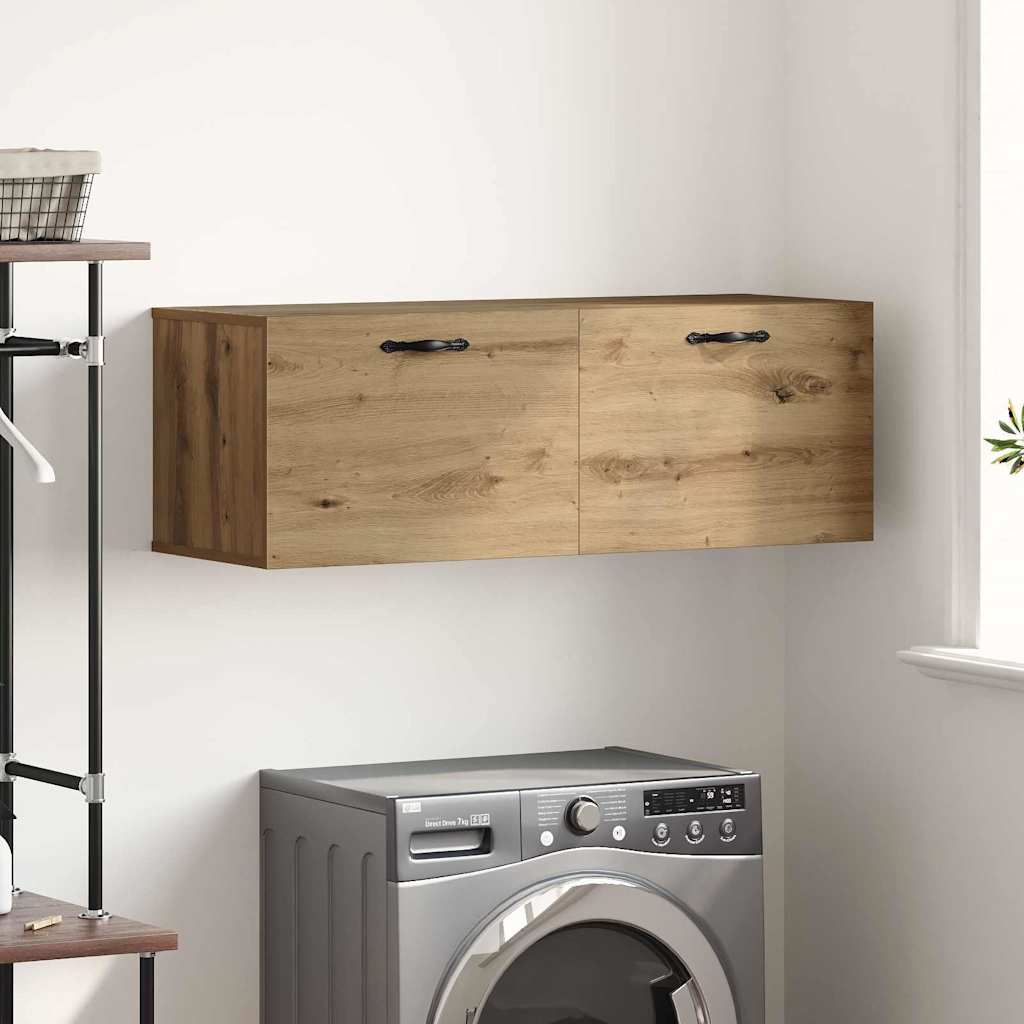 Veggskap artisan eik 100 x 36.5 x 35 cm Konstruert tre