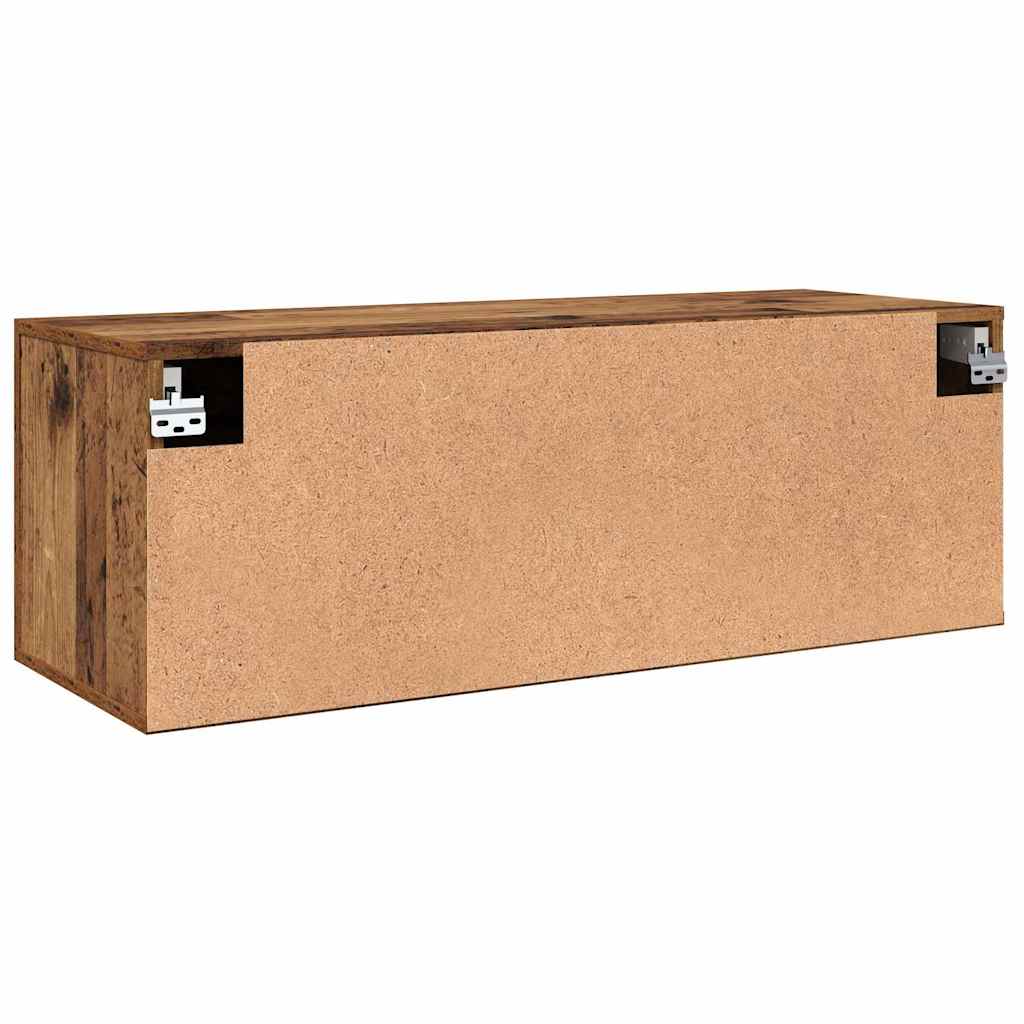 Veggskap Gammelt tre 100 x 36.5 x 35 cm Konstruert tre