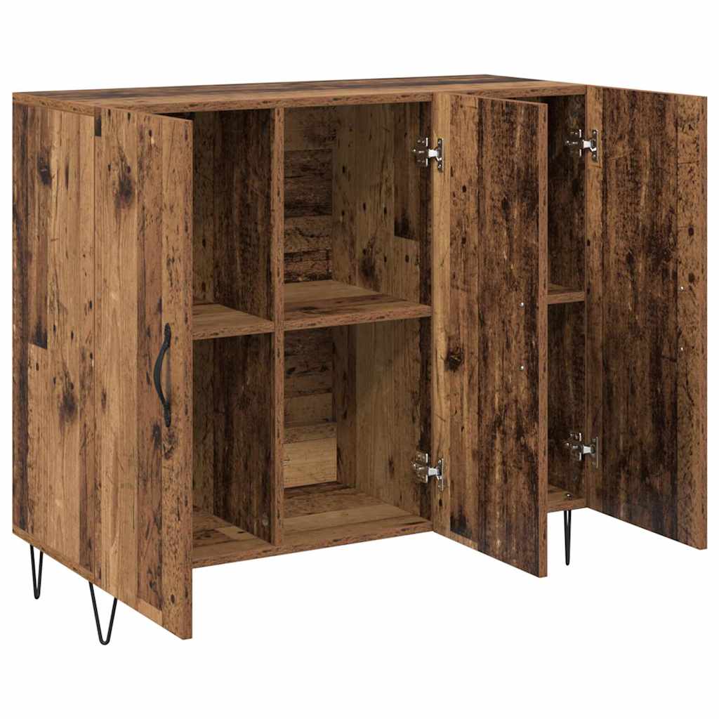 Serviesskap Gammelt tre 90 x 34 x 80 cm Konstruert tre