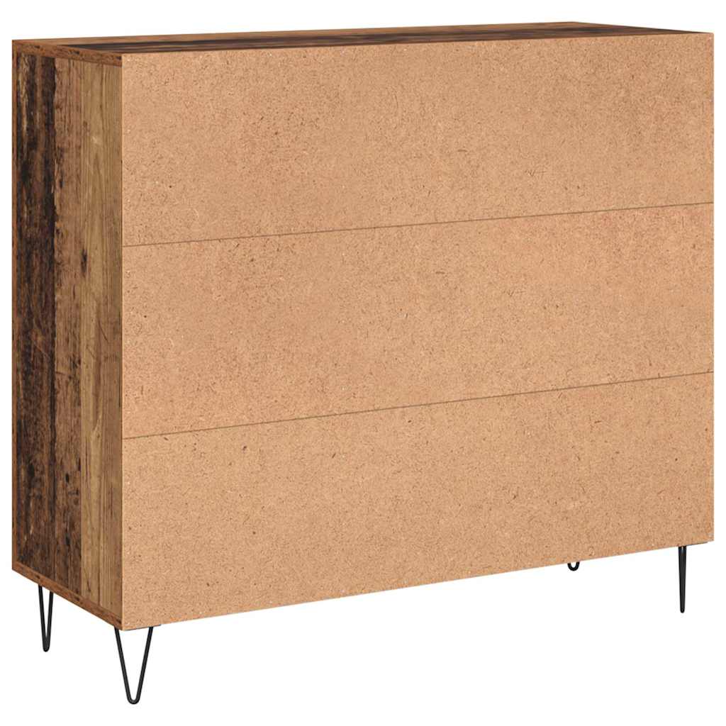 Serviesskap Gammelt tre 90 x 34 x 80 cm Konstruert tre