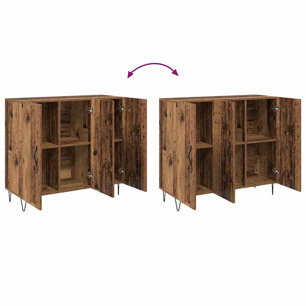 Serviesskap Gammelt tre 90 x 34 x 80 cm Konstruert tre