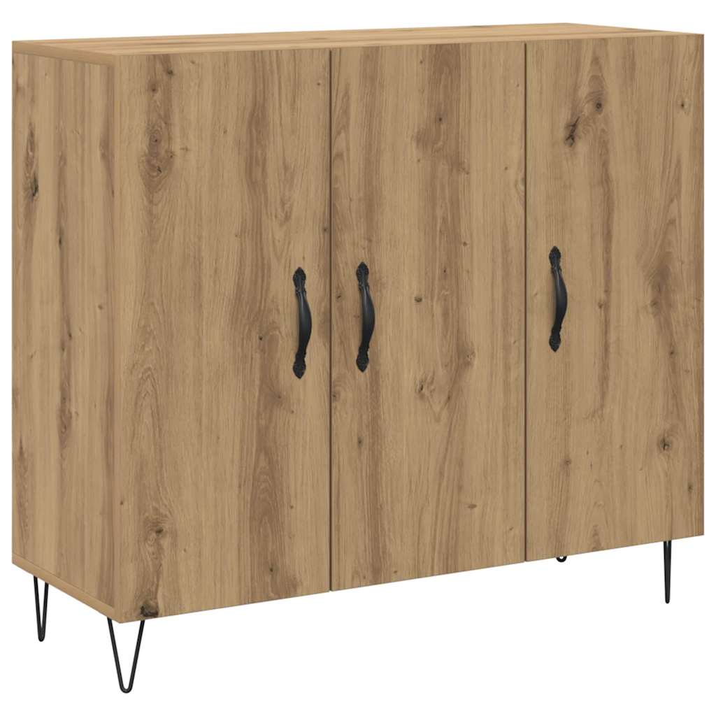 Serviesskap artisan eik 90 x 34 x 80 cm Konstruert tre