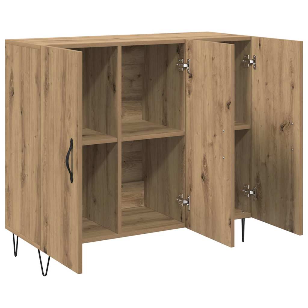 Serviesskap artisan eik 90 x 34 x 80 cm Konstruert tre