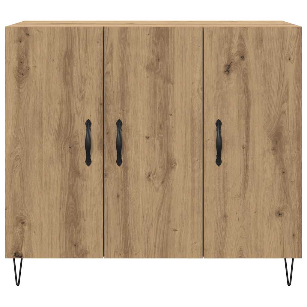 Serviesskap artisan eik 90 x 34 x 80 cm Konstruert tre