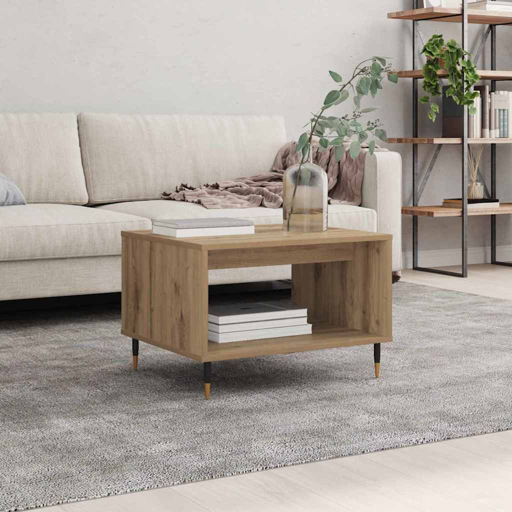 Kaffebord artisan eik 60 x 50 x 40 cm Konstruert tre