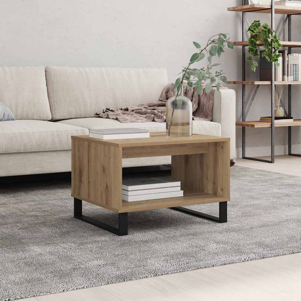 Kaffebord artisan eik 60 x 50 x 40 cm Konstruert tre