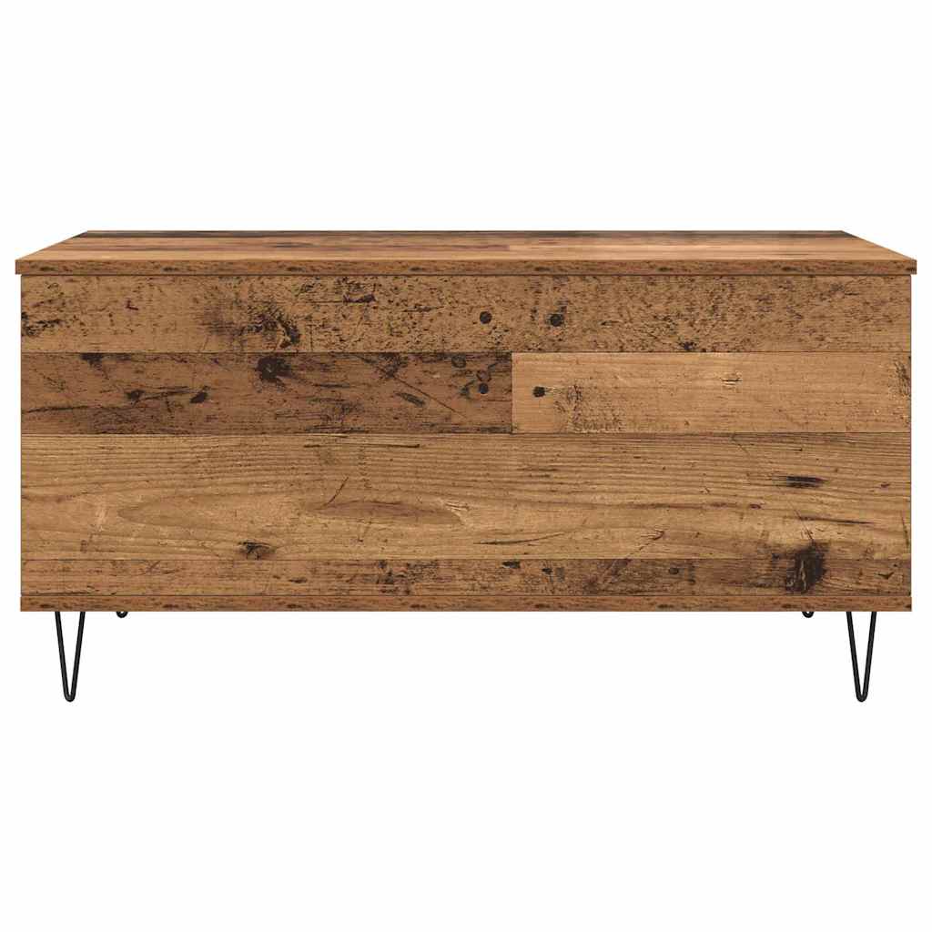Kaffebord Gammelt tre 90 x 44.5 x 45 cm Konstruert tre